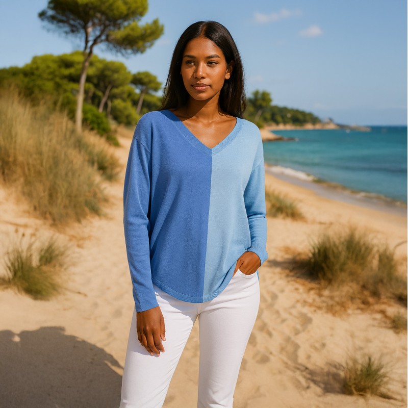 Pull 3 couleurs MILA Pull 3 couleurs MILA