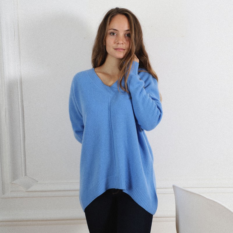 Pull col V couture ANGELE