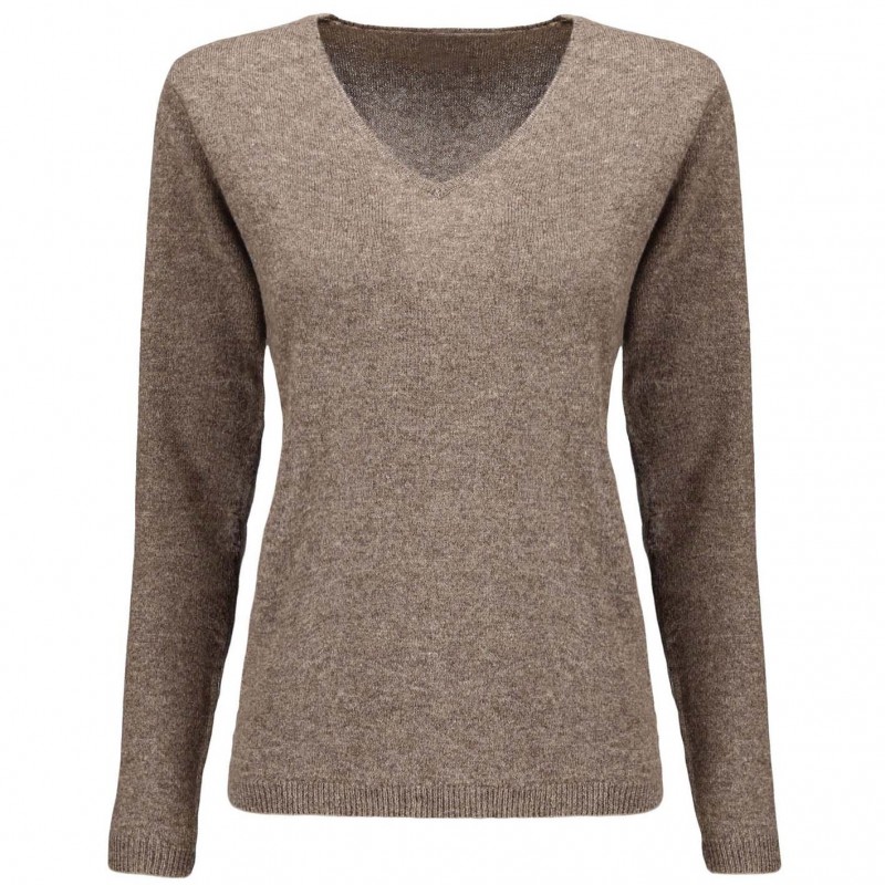 Basic V-neck sweater ELSA