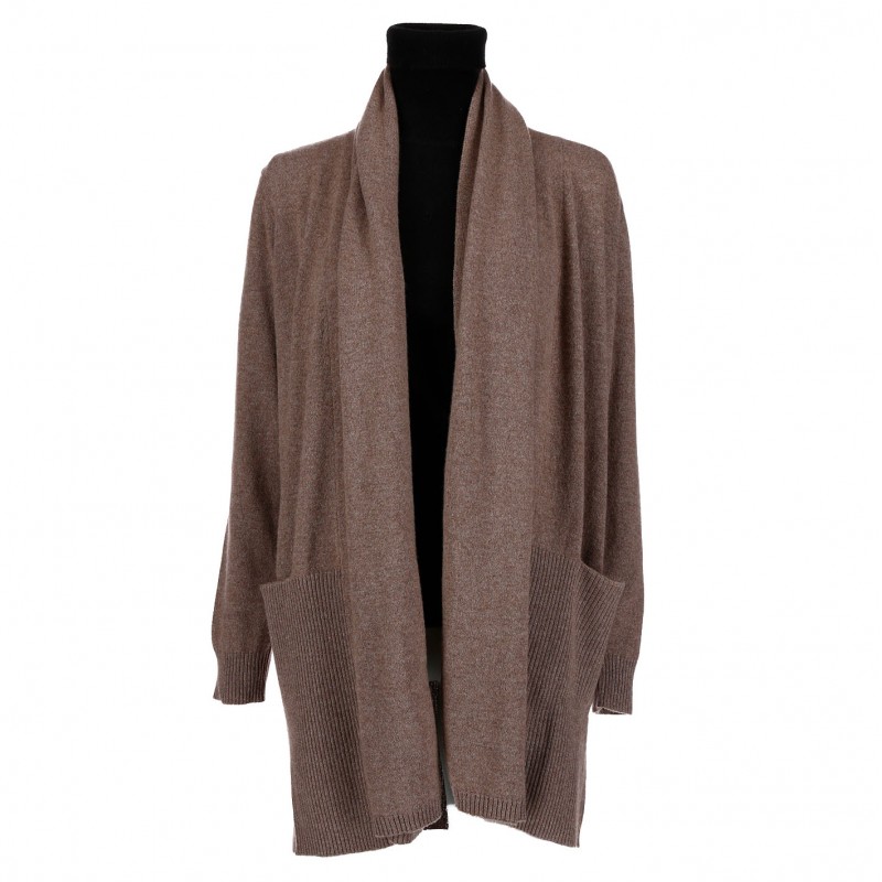 BENEDICT long shawl collar cardigan