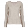 AGATHA light v-neck sweater